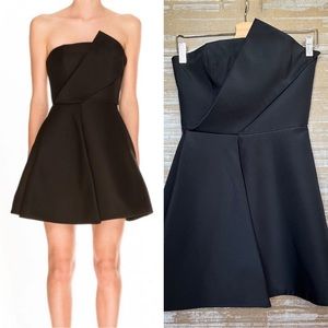 C/MEO Collective Strapless A Line Dress Cocktail Event Formal